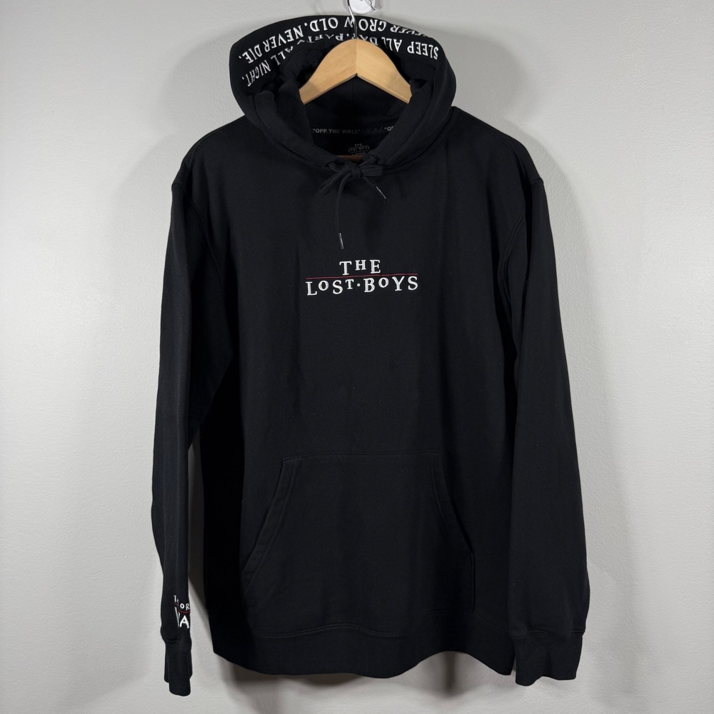 Vans The Lost Boys Graphic Logo Hoodie Black Medium